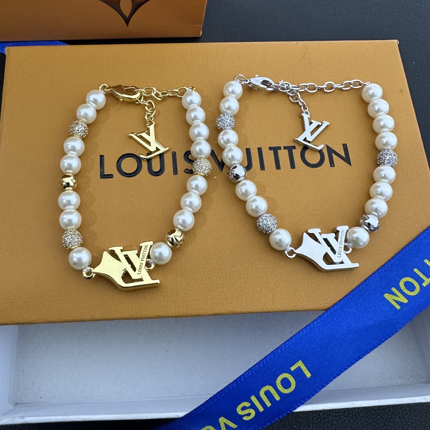 Louis Vuitton Pearl Bracelet